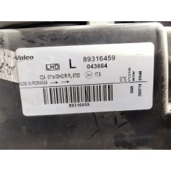 Recambio de faro izquierdo para renault modus / grand modus (f/jp0_) 1.5 dci (fp0f, jp0f) referencia OEM IAM 89316459  