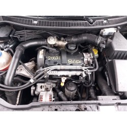 Aufschlüsselung der Teile für Volkswagen polo IV (9N_, 9A_) 1.4 TDI Diesel aus dem Jahr 2002 mit Motor AMF,BAY