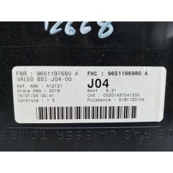 Recambio de bsi para peugeot 307 break / sw (s1) sw referencia OEM IAM 9651196980A 9651197680 