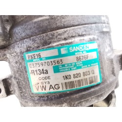 Recambio de compresor aire acondicionado para volkswagen touran (1t1) conceptline referencia OEM IAM 1K08208030 8676F / R134A 