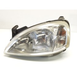 Recambio de faro izquierdo para opel corsa c referencia OEM IAM 09114329  