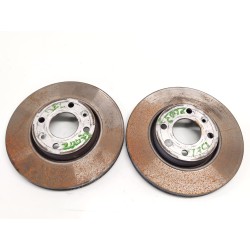 Recambio de disco freno delantero para renault clio iii (br0/1, cr0/1) 1.5 dci (c/br0g, c/br1g) referencia OEM IAM   