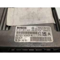 Recambio de centralita motor uce para citroën c4 i (lc_) 1.6 hdi referencia OEM IAM 9656494480 9653958980 0281011629