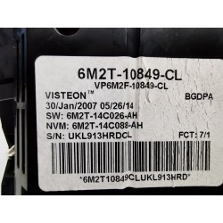 Recambio de cuadro instrumentos para ford s-max (wa6) 2.0 tdci referencia OEM IAM 6M2T10849C VP6M2T10849CL 