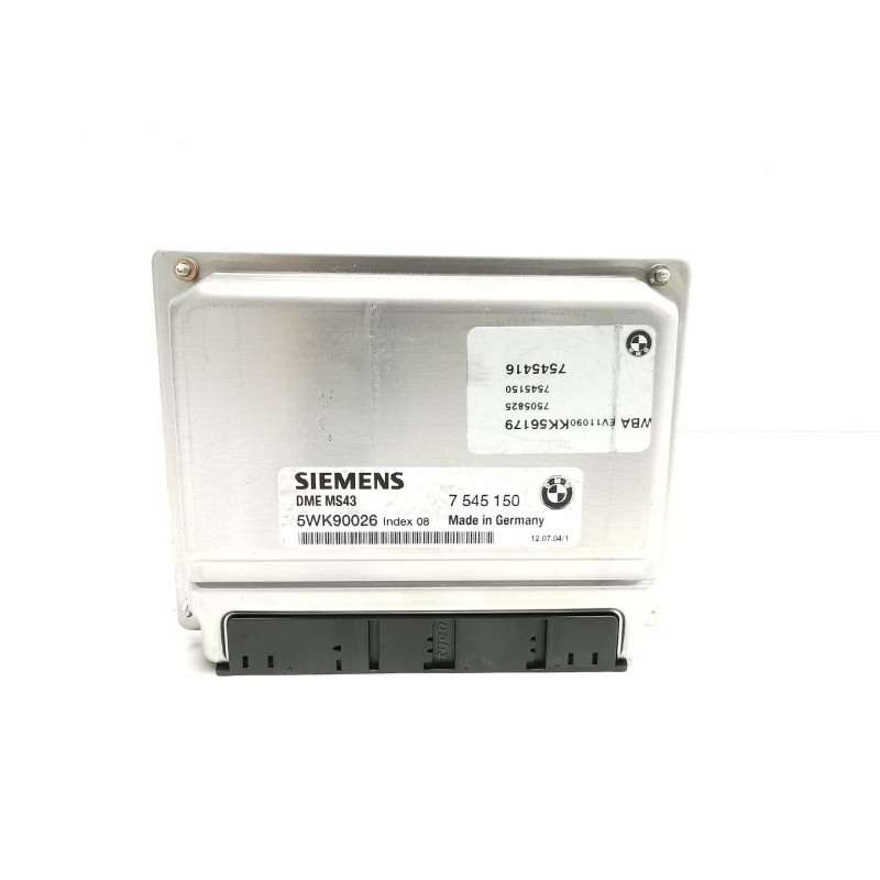 Recambio de centralita motor uce para bmw 3 (e46) 320 i referencia OEM IAM 7545150 5WK90026 