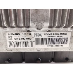 Recambio de centralita motor uce para peugeot 407 coupe básico referencia OEM IAM SW9658198080 HW9648237680 