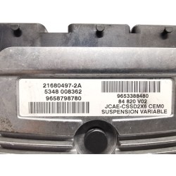 Recambio de centralita suspensión para peugeot 407 coupe básico referencia OEM IAM 9653388480 9658798780 
