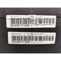 Painel de instrumentos Peugeot 607 (9D, 9U) | Desguace Becerril