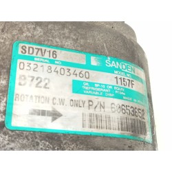 Recambio de compresor aire acondicionado para alfa romeo 147 (190) 1.9 jtd distinctive referencia OEM IAM B722SD7V16  