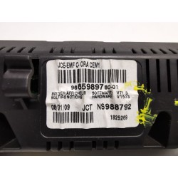 Recambio de pantalla multifunción para peugeot 207/207+ (wa_, wc_) 1.4 hdi referencia OEM IAM 9665989780  