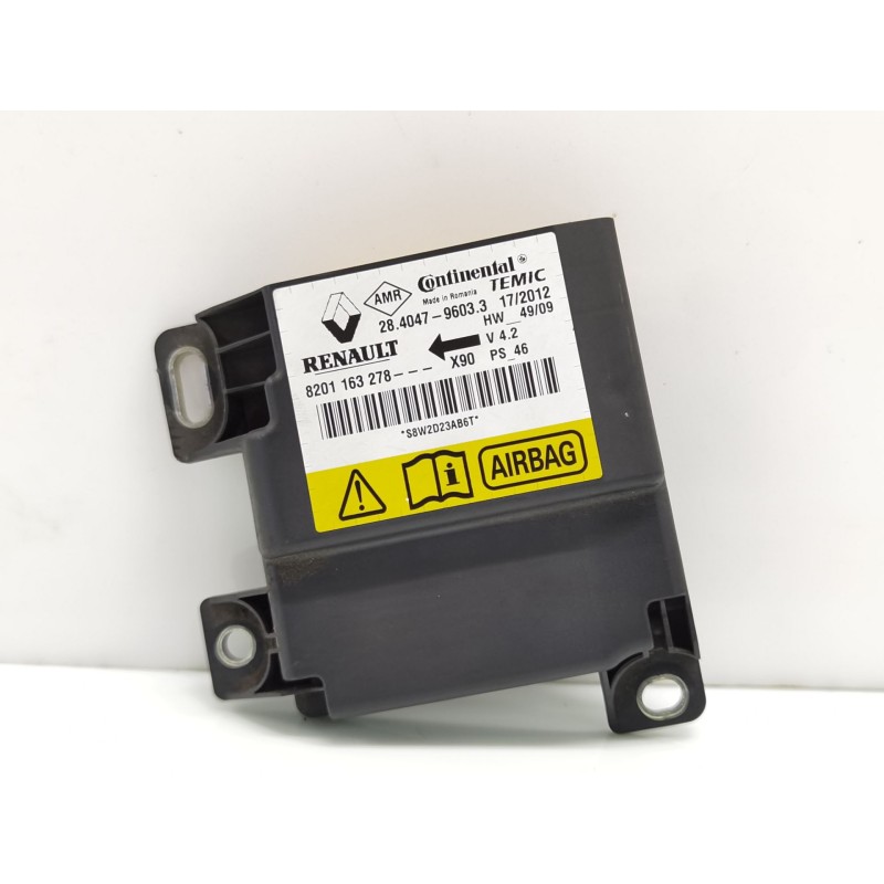 Recambio de centralita airbag para dacia sandero ii 1.5 dci referencia OEM IAM 8201163278 28404796033 