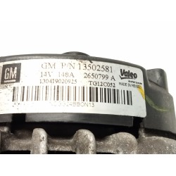 Recambio de alternador para opel insignia berlina cosmo referencia OEM IAM 13502581 26500799A TG12C052