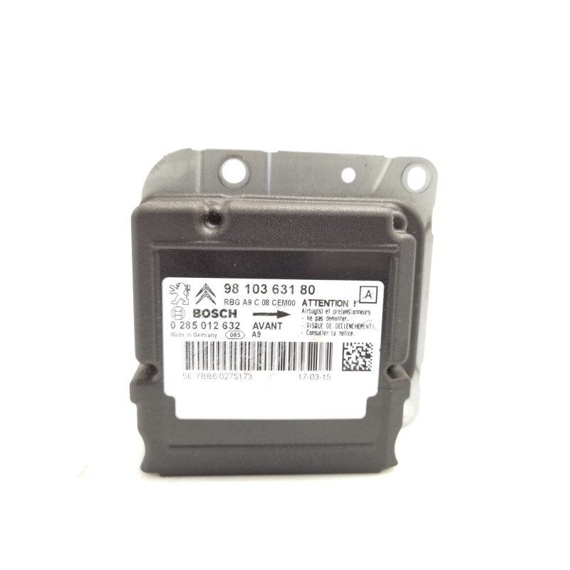 Recambio de centralita airbag para peugeot 208 i (ca_, cc_) 1.0 referencia OEM IAM 9810363180 0285012632 