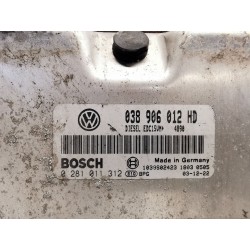 Recambio de centralita motor uce para seat toledo ii (1m2) 1.9 tdi referencia OEM IAM 038906012HD 0281011312 