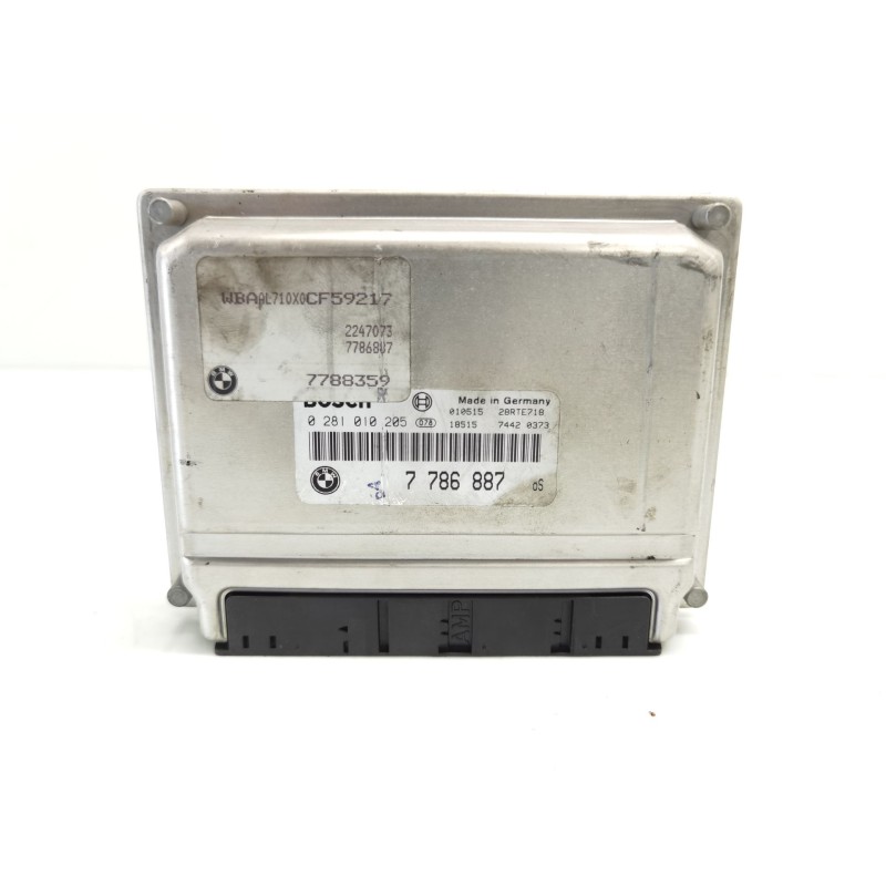 Recambio de centralita motor uce para bmw 3 (e46) 320 d referencia OEM IAM 0281010205 7786887 