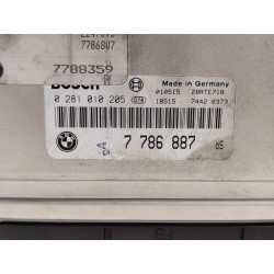 Recambio de centralita motor uce para bmw 3 (e46) 320 d referencia OEM IAM 0281010205 7786887 