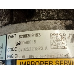 Compressor de ar condicionado Renault Scenic II | Desguace Becerril