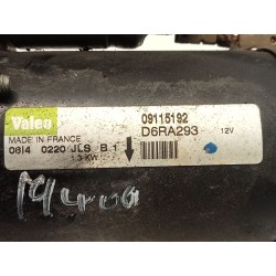 Anlasser Opel Meriva a monospace (X03) | Desguace Becerril