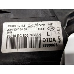 Recambio de faro derecho para nissan micra (k12e) acenta referencia OEM IAM 26010AX500  