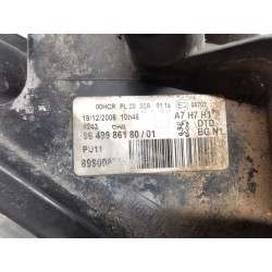 Recambio de faro derecho para peugeot 207 confort referencia OEM IAM 9649986180 89900871 