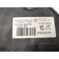 Recambio de faro derecho para peugeot 307 break / sw (s1) sw pack referencia OEM IAM 9634369480  