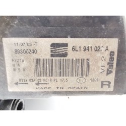 Recambio de faro derecho para seat ibiza (6l1) cool referencia OEM IAM 6L1941022A  