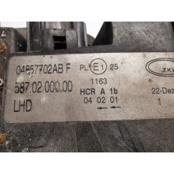 Recambio de faro derecho para chrysler voyager (rg) referencia OEM IAM 04857702AB 5870200000 