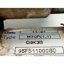 Motor arranque Ford Fiesta berlina | Desguace Becerril