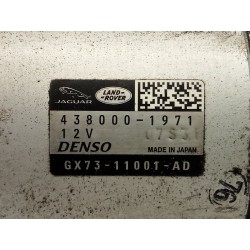 Motor arranque Jaguar Xe (X760) | Desguace Becerril