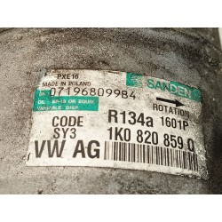 Recambio de compresor aire acondicionado para volkswagen tiguan (5n_) 2.0 tdi referencia OEM IAM 1K0820859Q  
