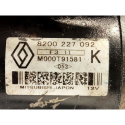 Anlasser Renault Kangoo (KC0/1_) | Desguace Becerril