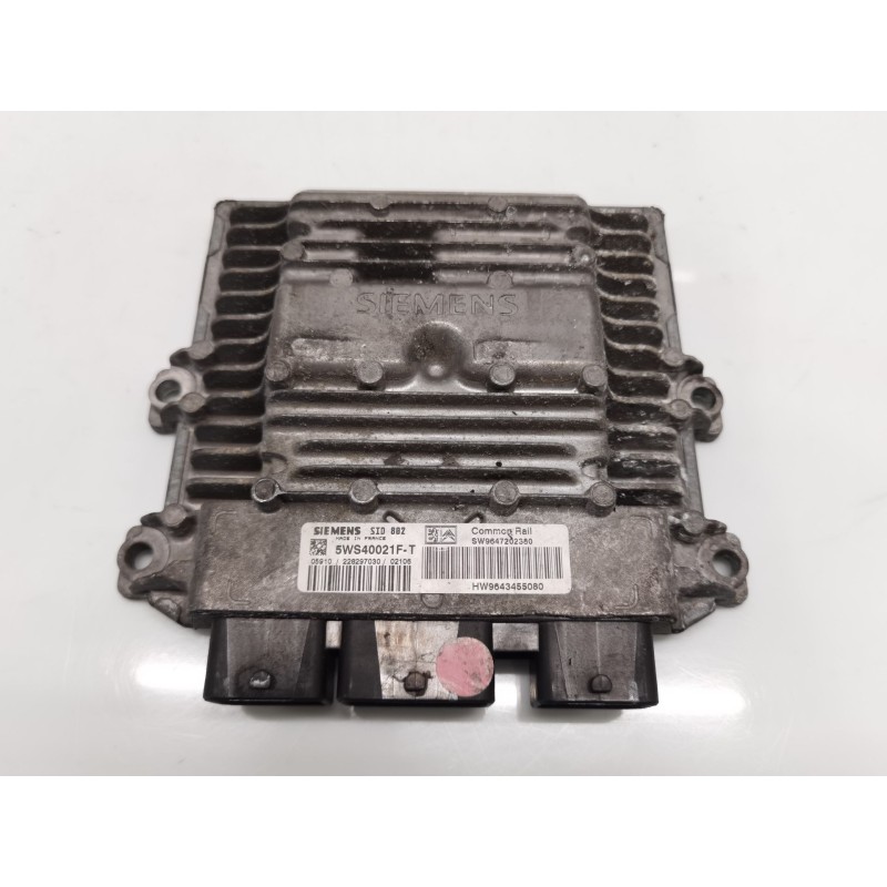 Recambio de centralita motor uce para citroën c3 i (fc_, fn_) 1.4 hdi referencia OEM IAM 9643455080 9647202380 5WS40021F