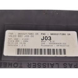 Body Control Module (BCM) Peugeot 307 sw (3H) | Becerril Scrap Yard