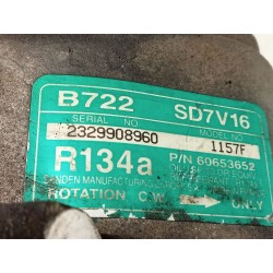 Recambio de compresor aire acondicionado para fiat multipla (186) jtd 105 elx referencia OEM IAM 60653652  