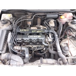 Parts breakdown for Opel astra f hatchback (T92) 1.7 TD (F08, M08, F68, M68) Diesel of the year 1995 with engine X 17 DTL