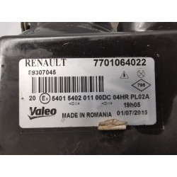 Recambio de faro derecho para renault megane ii (bm0/1_, cm0/1_) 1.9 dci (bm0g, cm0g) referencia OEM IAM 7701064022 89307045 