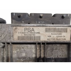 Recambio de centralita motor uce para peugeot 206 hatchback (2a/c) 1.4 i referencia OEM IAM 9652202780 9644625680 215846327