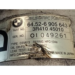 ضاغط تكييف الهواء BMW Serie 3 berlina (E46) | Desguace Becerril