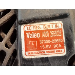 Recambio de alternador para hyundai matrix (fc) 1.6 referencia OEM IAM 3730022650 A0002655023 