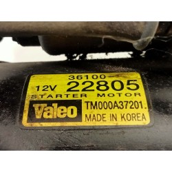 Starter motor Hyundai Matrix (fc) | Becerril Scrap Yard