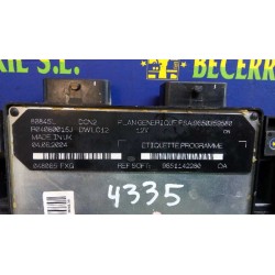 Recambio de centralita motor uce para peugeot 206 berlina xr referencia OEM IAM 9650359580 9651142280 