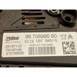 Recambio de alternador para citroën c4 grand picasso live referencia OEM IAM 9670899580  