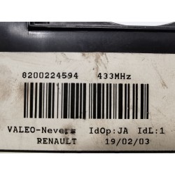 Card holder Renault Laguna II (BG0/1_) | Becerril Scrap Yard