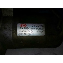 Recambio de motor arranque para kia rio rs berlina (5-ptas.) referencia OEM IAM 09KW  