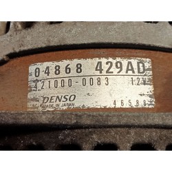 Alternator Chrysler Voyager IV (rg, rs) | Becerril Scrap Yard