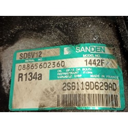 Recambio de compresor aire acondicionado para ford fiesta v (jh_, jd_) 1.4 tdci referencia OEM IAM 2S6119D629AD  