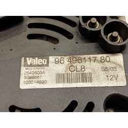 Lichtmaschine Peugeot 307 (S1) | Desguace Becerril