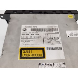 Recambio de sistema audio / radio cd para volkswagen passat b6 (3c2) 2.0 tdi 16v 4motion referencia OEM IAM 3C0035195B  