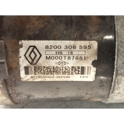 Recambio de motor arranque para renault clio iii referencia OEM IAM 8200306595  
