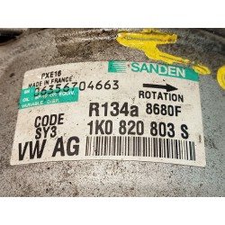 Recambio de compresor aire acondicionado para seat leon (1p1) 1.9 tdi referencia OEM IAM 1K0820803S  